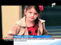 Suri Cruise, designer vestimentar la sapte ani