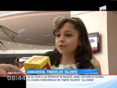 30 de copii s-au intrecut la concursul de tinere talente "Allegria"
