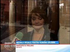 Romanii celebri, decorati de Principesa Margareta