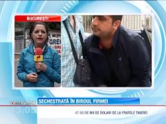 Femeie sechestrata in birou de directorul firmei