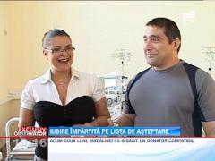 Un cuplu imparte aceeasi lista de asteptare pentru un transplant renal