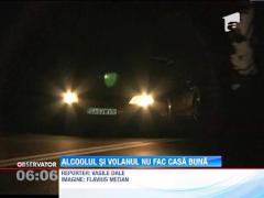 Tanara ranita, dupa ce o masina a intrat intr-o casa