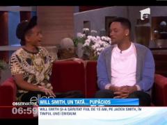 Will Smith si-a sarutat fiul intr-o conferinta de presa