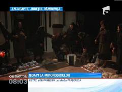 Noaptea Mironisitelor! Femeile vaduve au aprins focuri si au sfintit mormintele