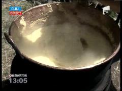 Cluj: Zeci de ovine expuse in parcul central din comuna Mociu