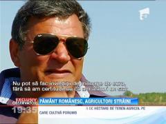 NOI VREM PAMANT! Pamantul romanesc, cultivat de agricultori straini