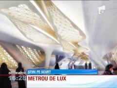 Cele mai luxoase statii de metrou din lume, construite in Arabia Saudita