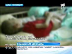 IMAGINI SOCANTE! Centru de plasament ca un lagar de concentrare, in Bucuresti