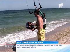 Evadare la malul marii pentru kiteboarding