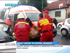 Grav accident rutier in Brasov