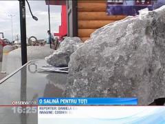 Salina artificiala de suprafata, inventia unui roman