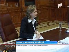 Roberta Anastase se marita