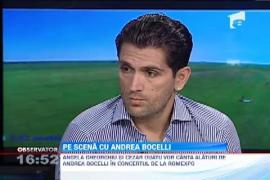 Angela Gheorghiu si Cezar Ouatu vor canta alaturi de Andrea Bocelli in concertul de la Romexpo