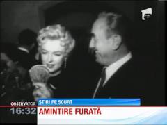 Mai multe obiecte ale actritei Marylin Monroe, furate dintr-o expozitie de la Praga