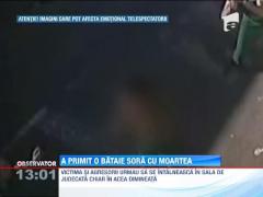 UPDATE! Un barbat a fost batut cu batele de trei frati, langa Judecatoria din Gura Humorului