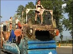 Primul car alegoric a defilat la Mamaia