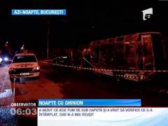 Masina facuta scrum in parcare