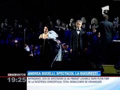 UPDATE! Andrea Bocelli, concert pentru suflet