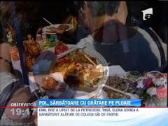 PDL, sarbatoare cu gratare pe ploaie