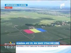 Romania are cel mai mare steag din lume. Antena 3, in Guinness World Records
