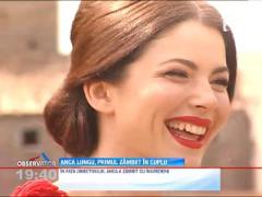 Anca Lungu, primul zambet in cuplu
