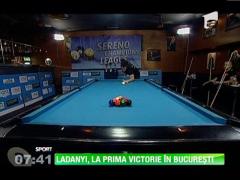 Ioan Ladany a castigat primul turneu de biliard in Bucuresti