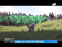 Cursa cu o rola de cascaval