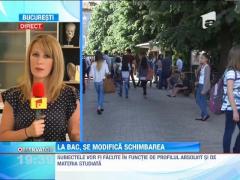 Absolventii de liceu vor primi  subiecte diferentiate la BAC