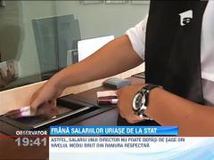 UPDATE! Ordonanta de Urgenta pentru limitarea salariilor din companiile de stat