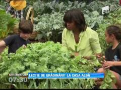 Lectie de gradinarit la Casa Alba