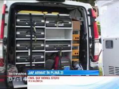 Jaf armat la o banca din Slobozia