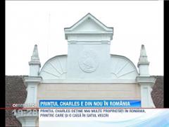 Printul Charles e din nou in Romania