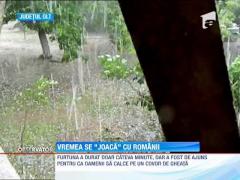 Furtunile au maturat mai multe orase din tara