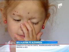 O fetita care sufera de o malformatie rara are nevoie de 14.000 de euro pentru operatie