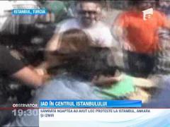 UPDATE! Proteste violente in Turcia: Zeci de raniti si masini incendiate