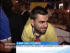 Mii de suporteri au sarbatorit victoria Petrolului Ploiesti