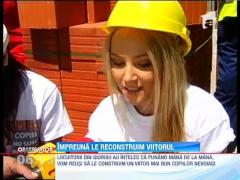 Vedetele Observator si Antena 3 au inceput constructia centrului special de la Giurgiu