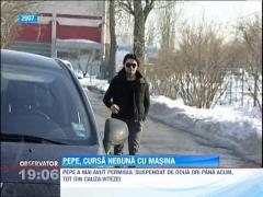 Pepe a ramas fara permis de conducere