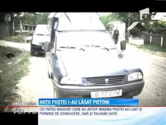 Hotii Postei i-au lasat pietoni