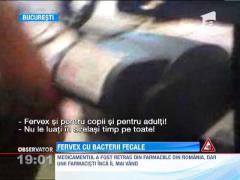 Fervex, retras de pe piata din cauza unei bacterii fecale