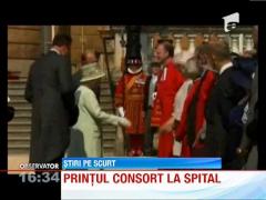 Marea Britanie: Printul Philip a fost spitalizat la Londra