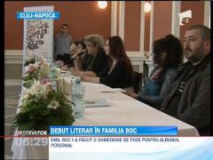 Sotia lui Emil Boc a lansat un volum de poezii de dragoste