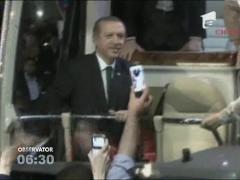 Premierul turc, Recep Erdogan, sfideaza protestatarii