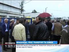 Brasovenii, fara transport in comun