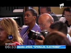 Obama apara programele de supraveghere a comunicatiilor prin telefonia mobila si internet