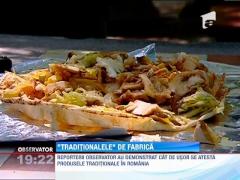 Produsele traditionale romanesti, verificate de autoritati
