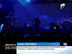 Se anunta o vara profitabila pentru artistii romani