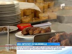Ploiesti: Sute de caserole cu mici infectati cu salmonella