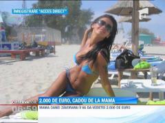 Marioara Zavoranu: 2.000 de euro, cadou de la mama