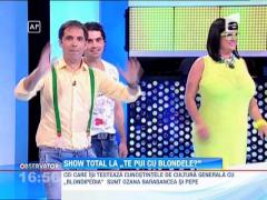 Ozana Barabancea si Pepe isi testeaza cunostintele de cultura generala cu "Blondipedia"